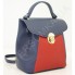 Жіночий рюкзак Wallaby 55548149 синій + червоний Екокожа фото 5