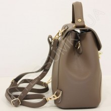 Жіночий рюкзак Voila 55548930 коричневий + бежевий Екокожа