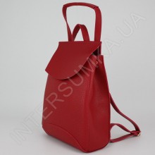 Жіночий рюкзак Wallaby 174313 червоний Екокожа