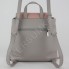 Жіночий рюкзак Voila 18138138 сірий+рожевий ЕКОКОЖА фото 5