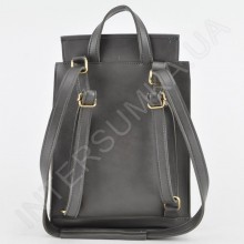 Жіночий рюкзак Wallaby 17412041 темно - сіра екокожа