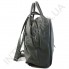 Сумка-рюкзак з натуральної шкіри Diamond 1211 темно-зелений фото 3